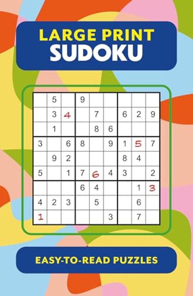 Large Print Sudoku