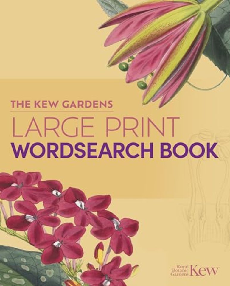 The Kew Gardens Large Print Wordsearch Book
