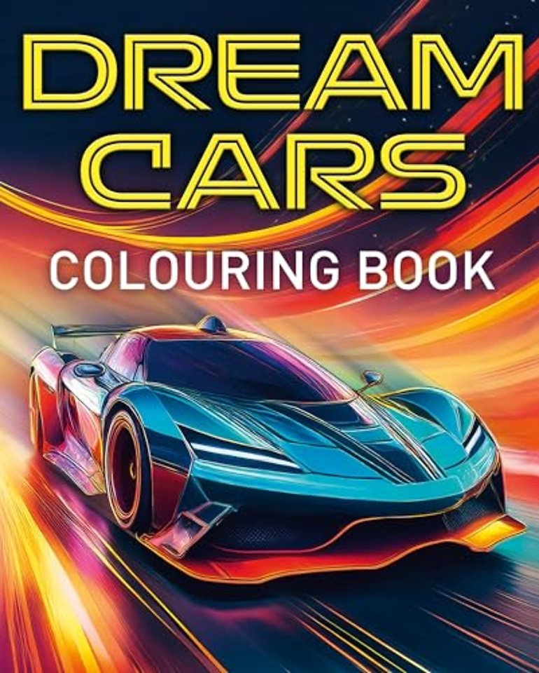 Dream Cars Colouring Book
