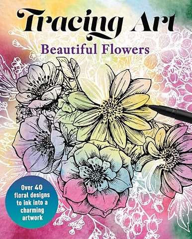 Tracing Art: Beautiful Flowers