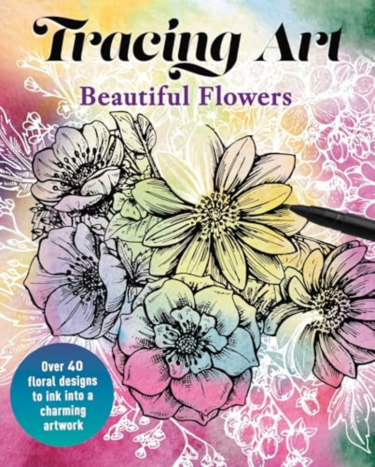 Tracing Art: Beautiful Flowers