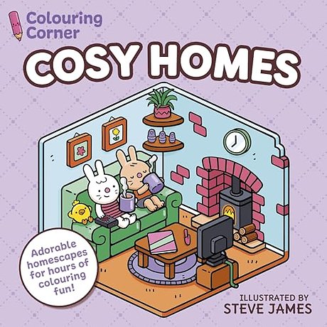 Colouring Corner: Cosy Homes