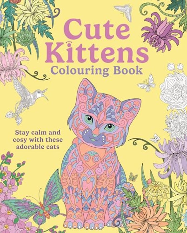 Cute Kittens Colouring Book
