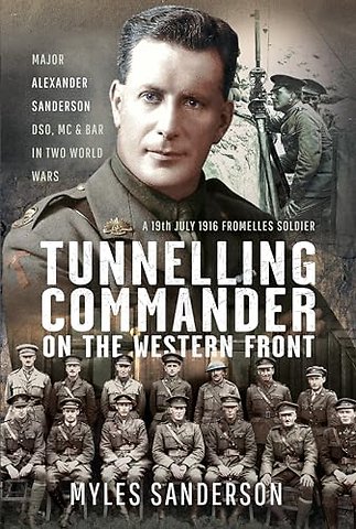 Tunnelling Commander on the Western Front