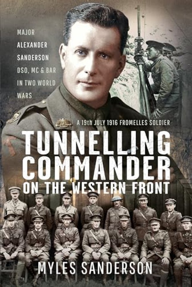 Tunnelling Commander on the Western Front