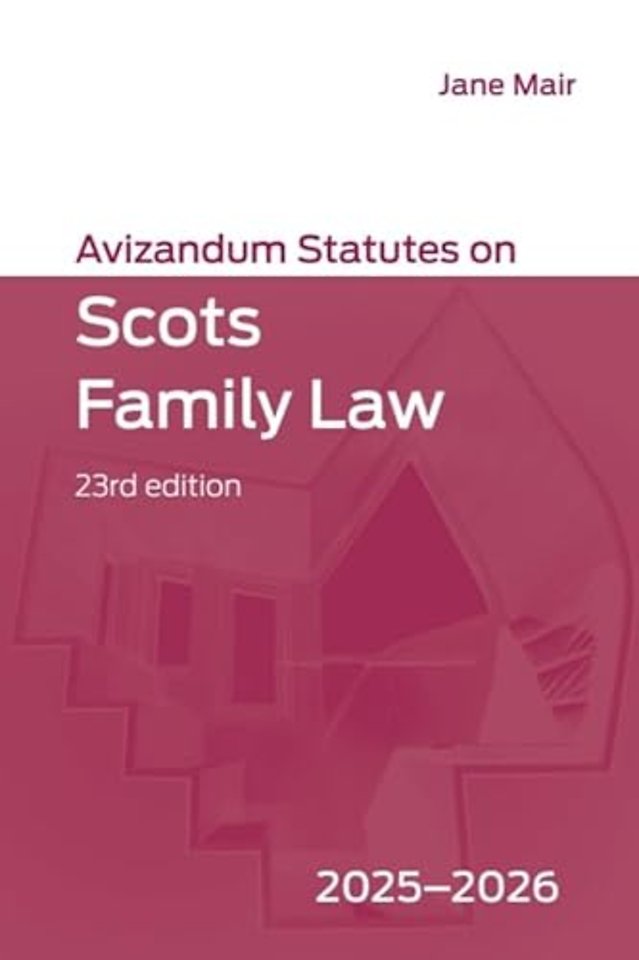 Avizandum Statutes on Scots Family Law