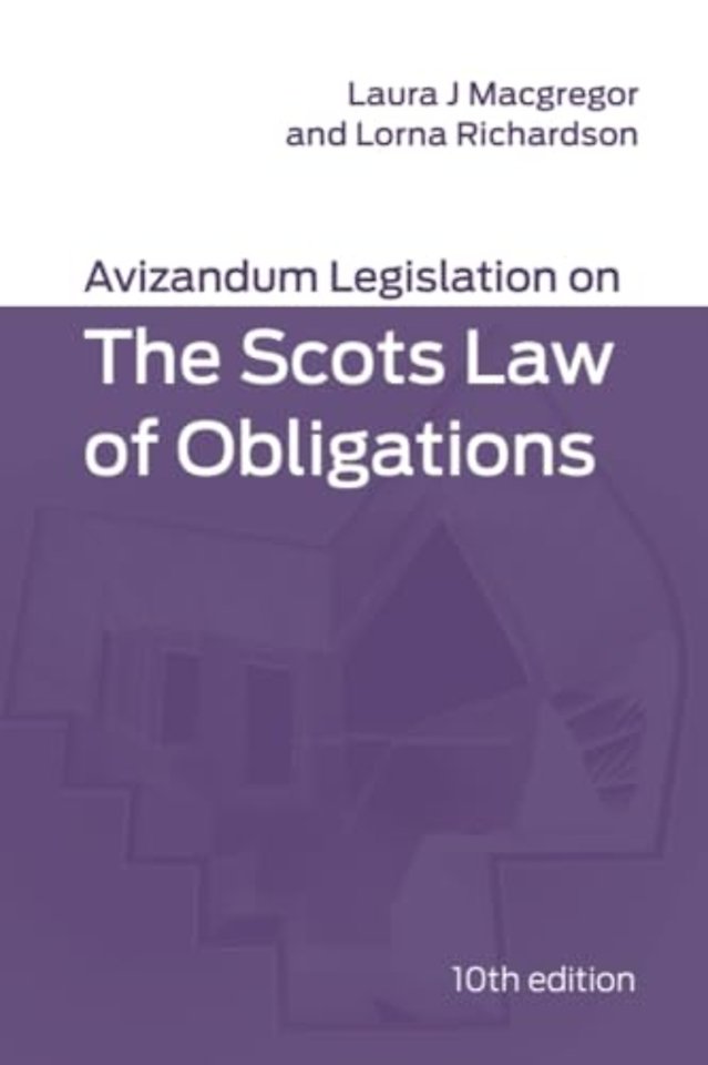 Avizandum Legislation on the Scots Law of Obligations