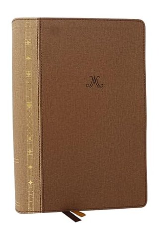 Alexander Maclaren Study Bible: Encouragement and Insights for a Christ-Centered Life (NKJV, Brown Leathersoft, Comfort Print)