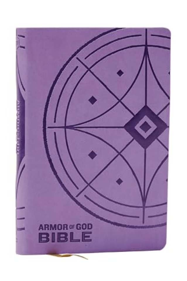 KJV Armor of God Bible, Purple Leathersoft (Children’s Bible, Red Letter, Comfort Print, Holy Bible): King James Version