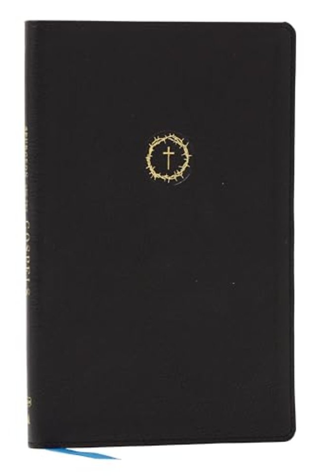 Spurgeon and the Gospels: The Gospels with Devotions from Charles Spurgeon (NKJV, Black Leathersoft, Comfort Print)