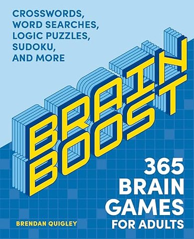 Brain Boost: 365 Brain Games for Adults