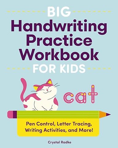 Big Handwriting Practice Workbook for Kids
