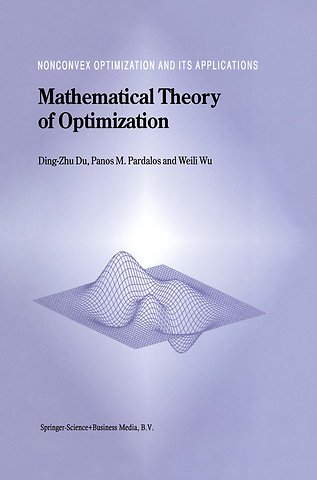 Mathematical Theory of Optimization