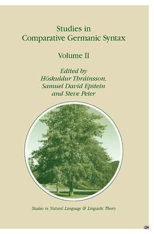 Studies in Comparative Germanic Syntax