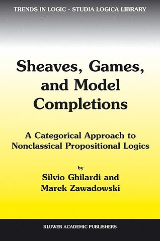 Sheaves, Games, and Model Completions