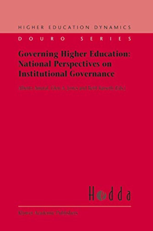 Governing Higher Education: National Perspectives on Institutional Governance