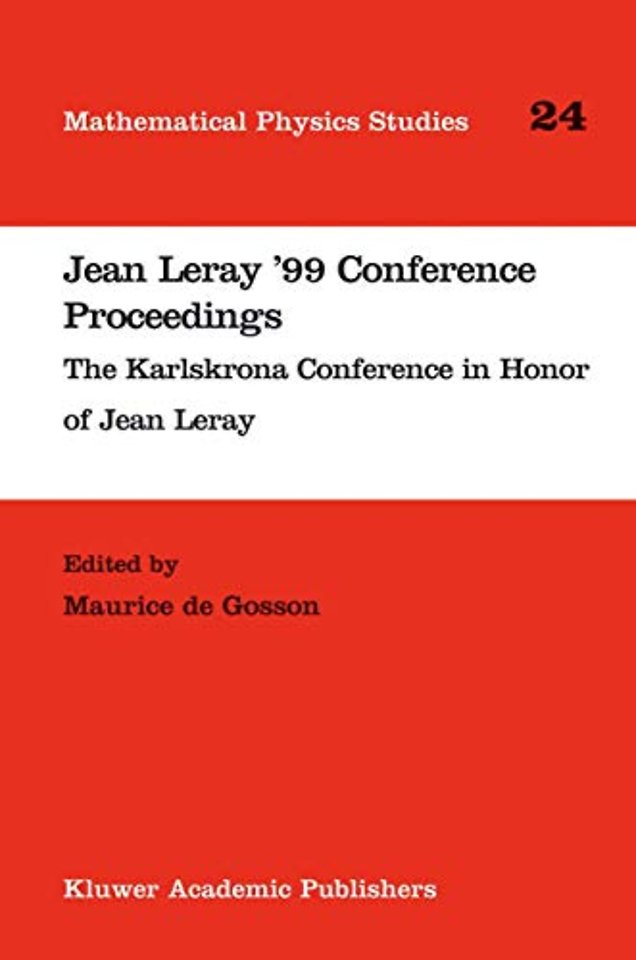Jean Leray ’99 Conference Proceedings
