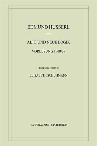 Alte und Neue Logik