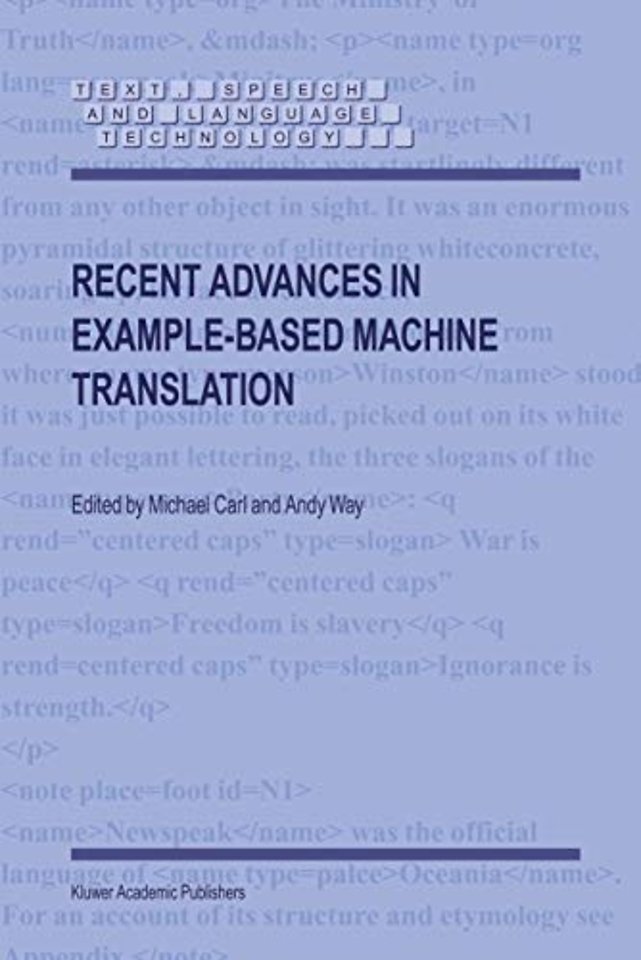 Recent Advances in Example-Based Machine Translation
