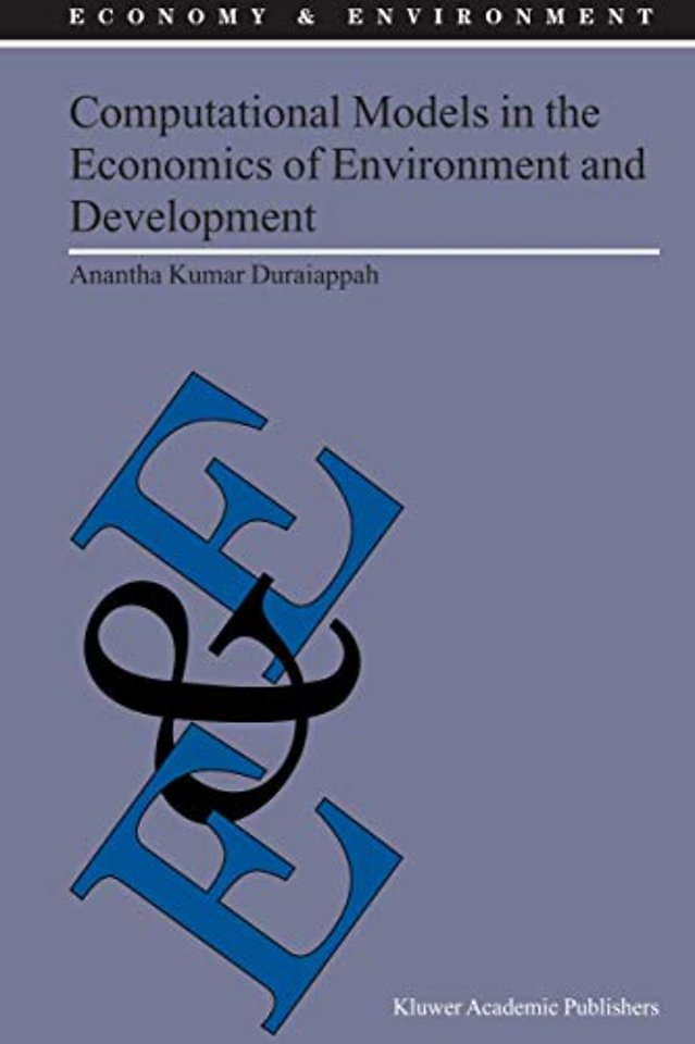 Computational Models in the Economics of Environment and Development