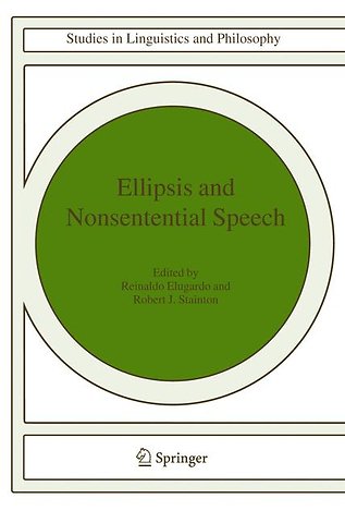 Ellipsis and Nonsentential Speech