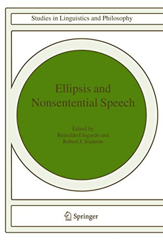 Ellipsis and Nonsentential Speech