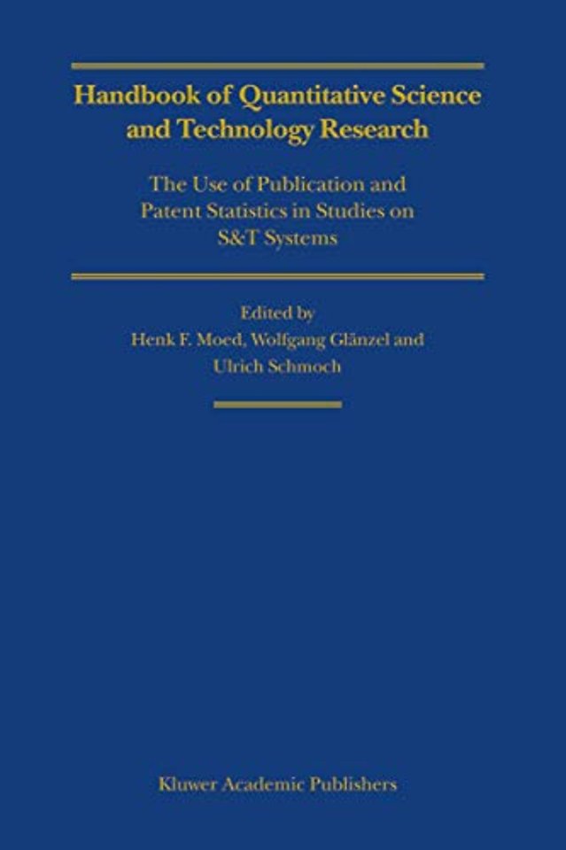 Handbook of Quantitative Science and Technology Research