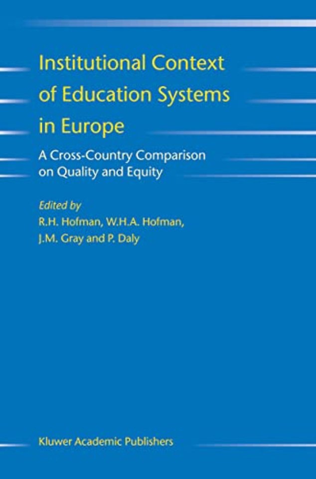 Institutional Context of Education Systems in Europe