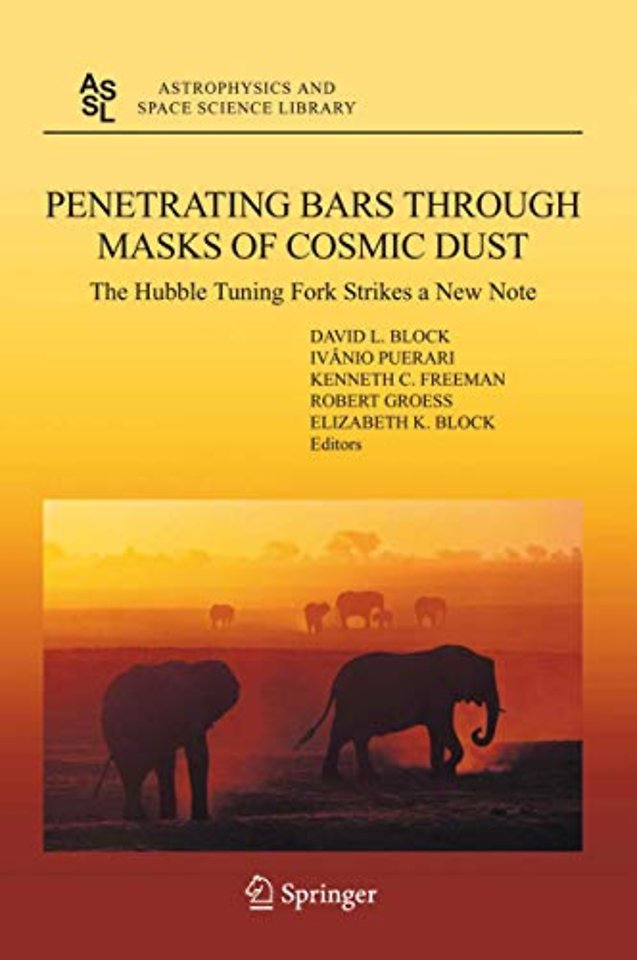 Penetrating Bars through Masks of Cosmic Dust