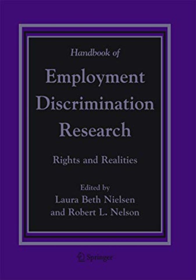 Handbook of Employment Discrimination Research