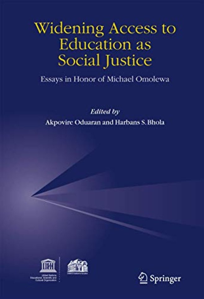 Widening Access to Education as Social Justice