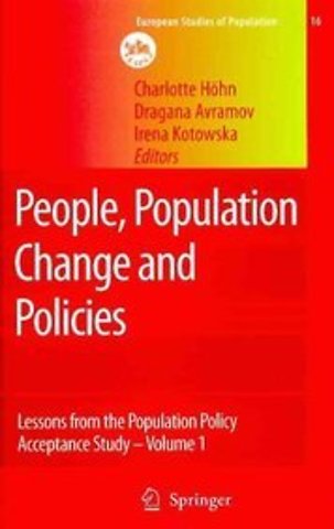 People, Population Change and Policies