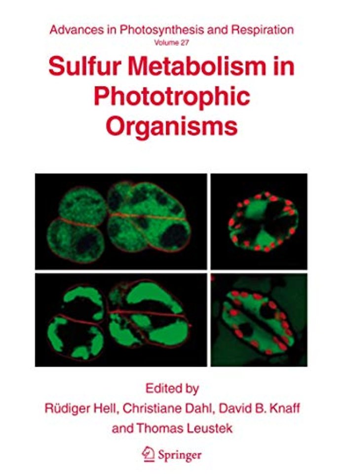 Sulfur Metabolism in Phototrophic Organisms