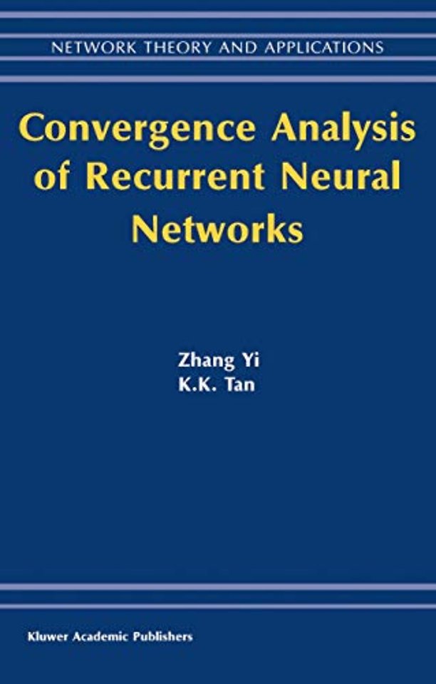 Convergence Analysis of Recurrent Neural Networks