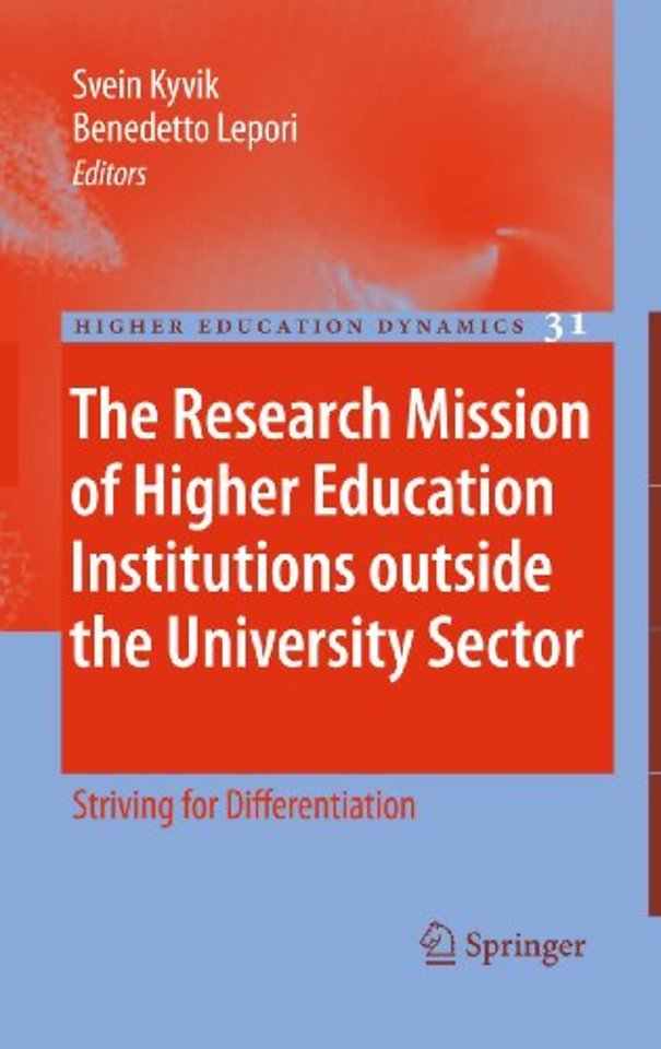 The Research Mission of Higher Education Institutions outside the University Sector