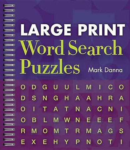 Large Print Word Search Puzzles