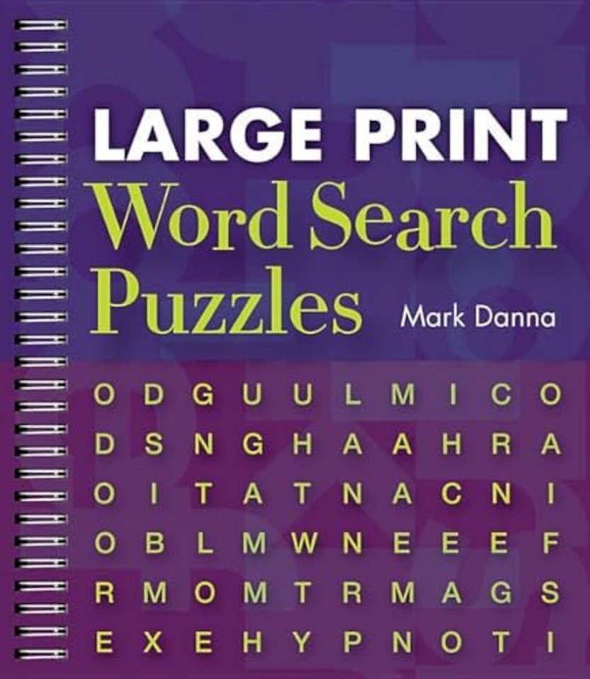 Large Print Word Search Puzzles