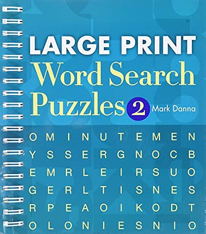Large Print Word Search Puzzles 2