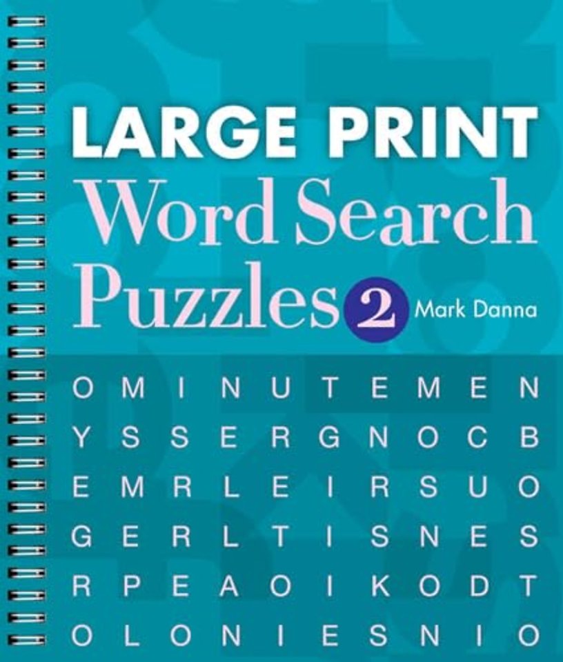 Large Print Word Search Puzzles 2