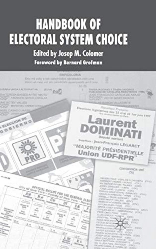The Handbook of Electoral System Choice
