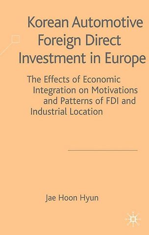 Korean Automotive Foreign Direct Investment in Europe