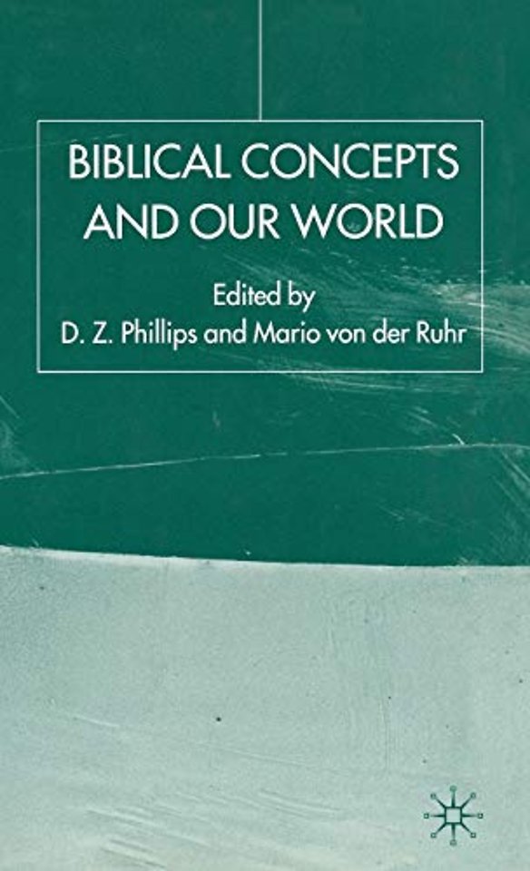 Biblical Concepts and our World