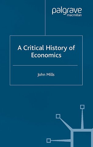 A Critical History of Economics