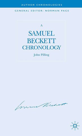 A Samuel Beckett Chronology