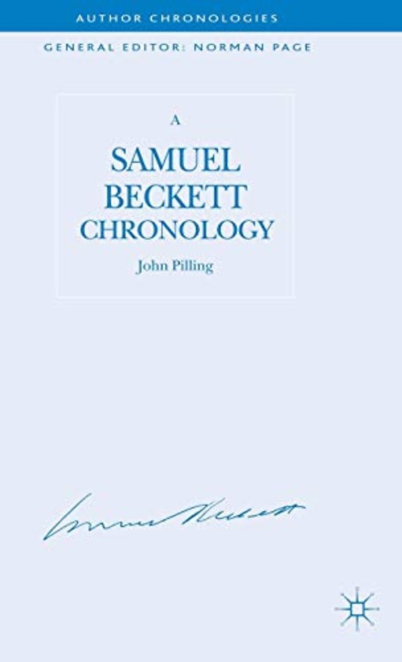 A Samuel Beckett Chronology
