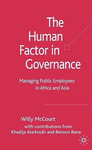 The Human Factor in Governance