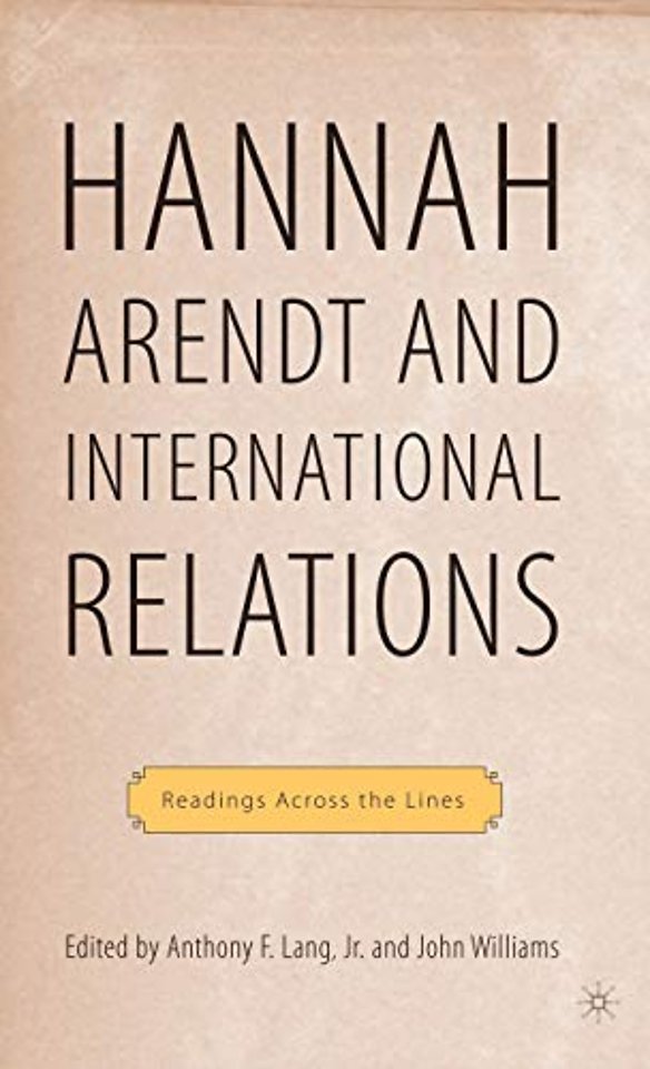 Arendt and International Politics