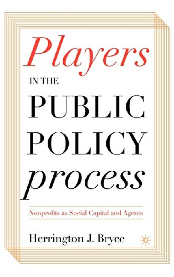 Players in the Public Policy Process
