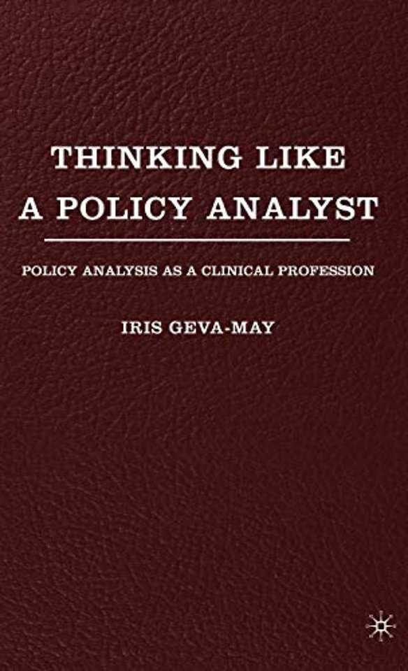 Thinking Like a Policy Analyst