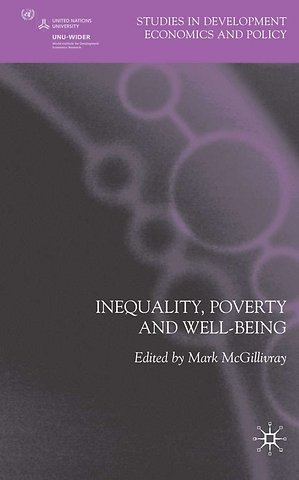 Inequality, Poverty and Well-being